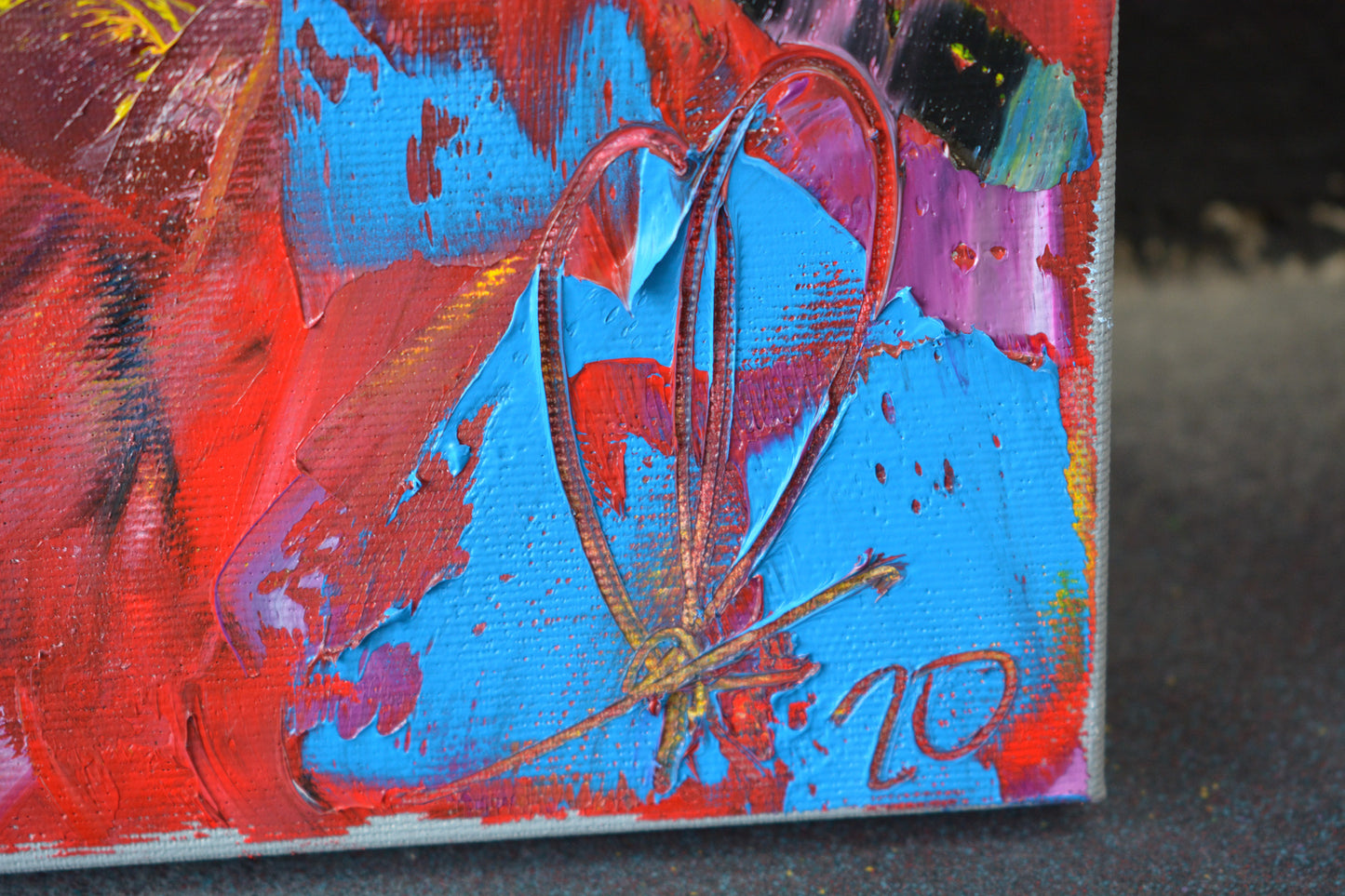 Debbie Harry painting framed - Richard Day Studio