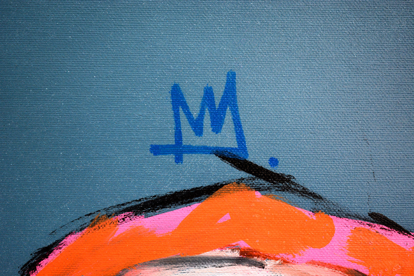 Dennis Rodman painting framed - Richard Day Studio