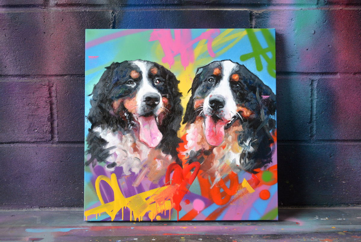 Pet Portrait Commission — Hand-Painted Original