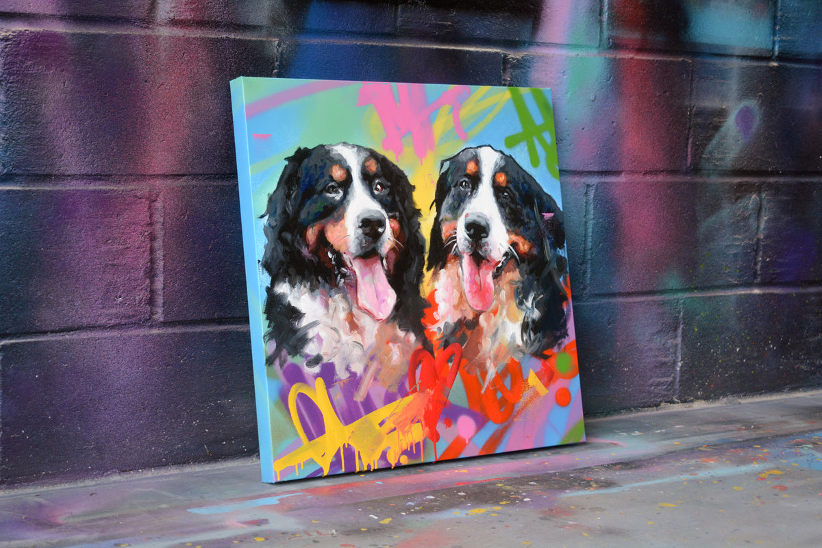 Pet Portrait Commission — Hand-Painted Original