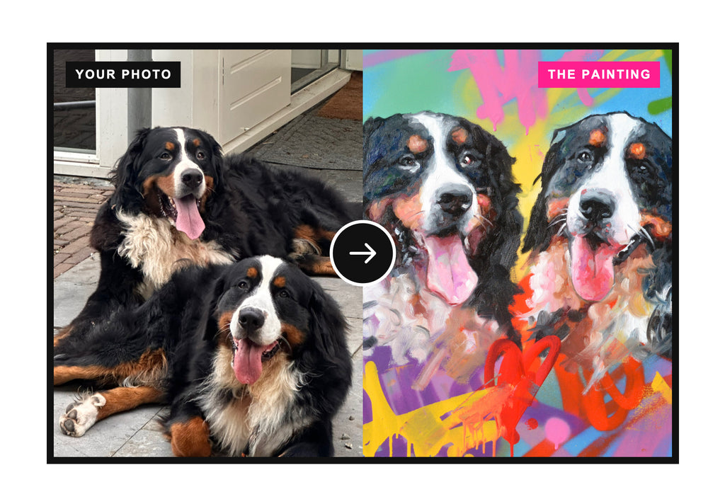 Pet Portrait Commission — Hand-Painted Original