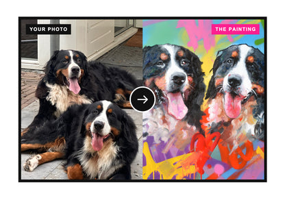 Pet Portrait Commission — Hand-Painted Original