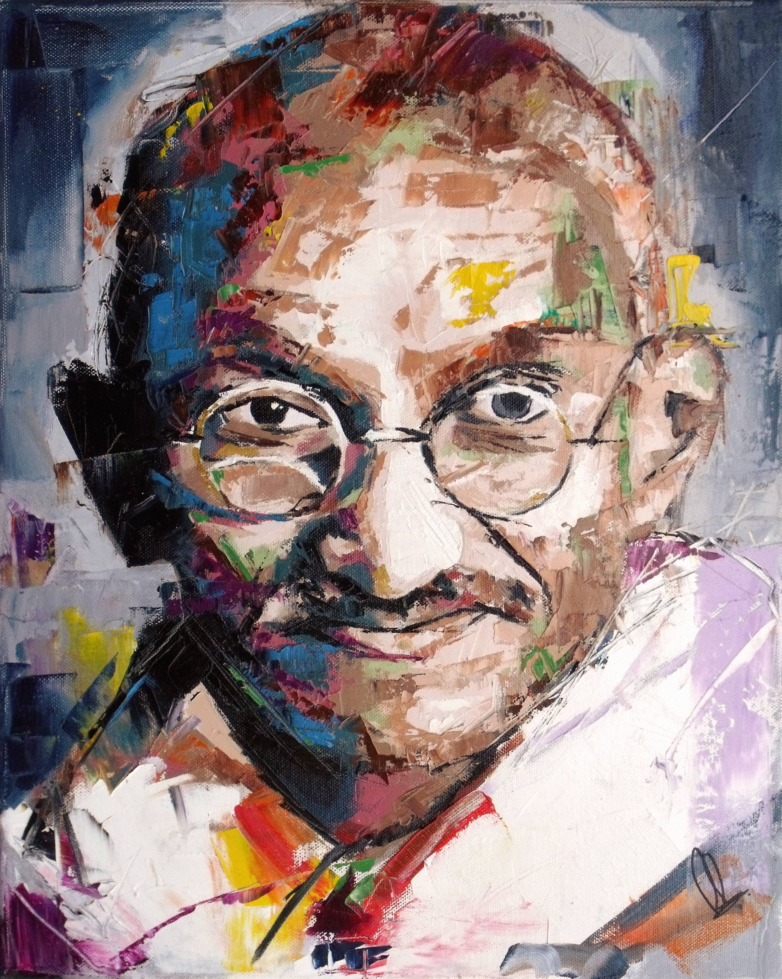 Mahatma Gandhi: Peace in Color