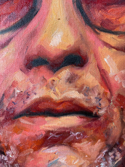 Gustavo Fring painting framed - Richard Day Studio