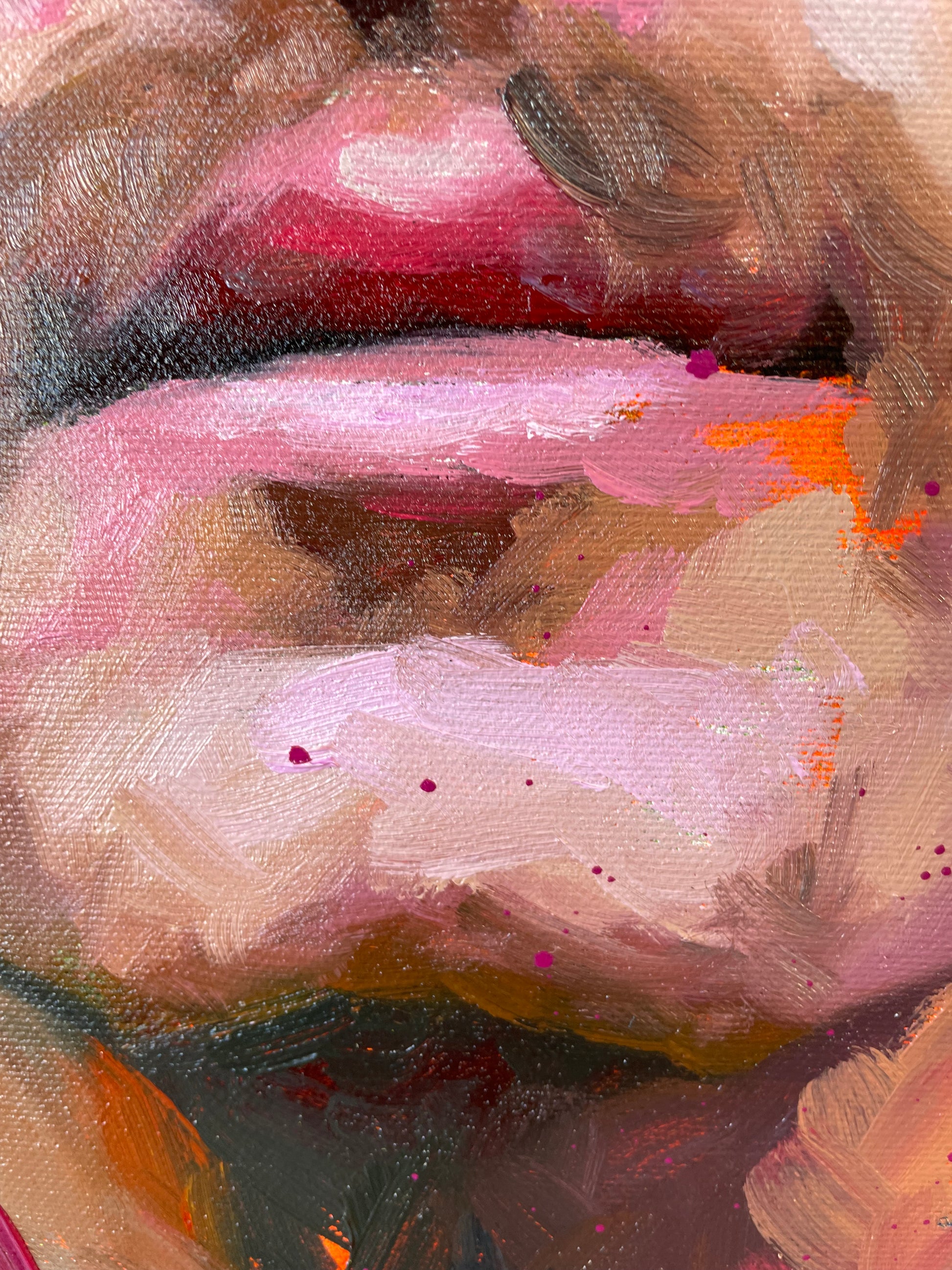 Tucker Kraft portrait painting by Richard Day