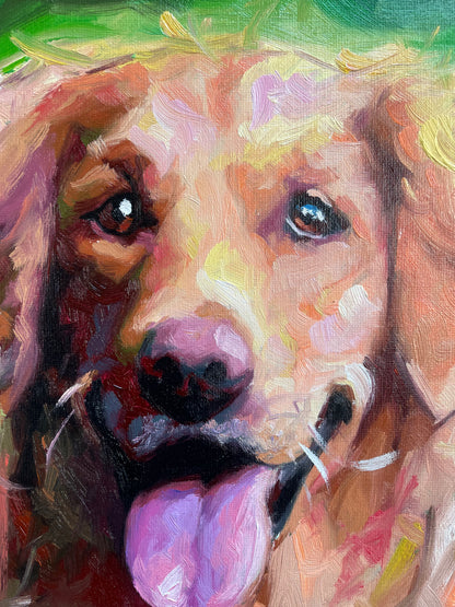 Pet Portrait Commission — Hand-Painted Original