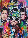 Nirvana original oil and acrylic painting on canvas by Richard Day