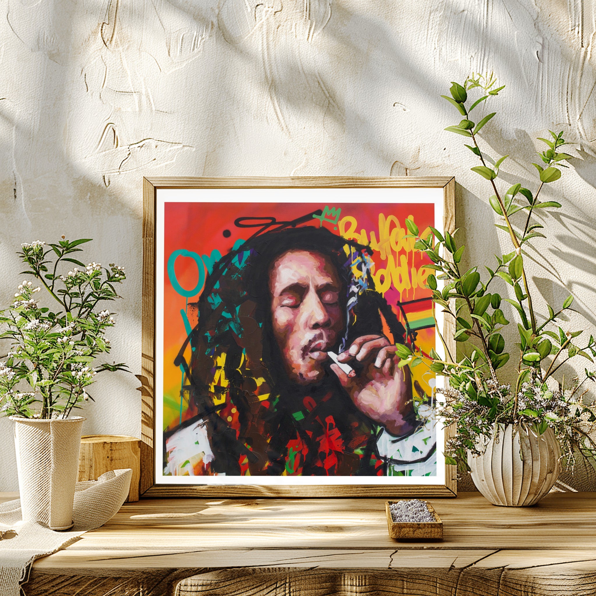 Bob Marley- Fine Art Giclée Print