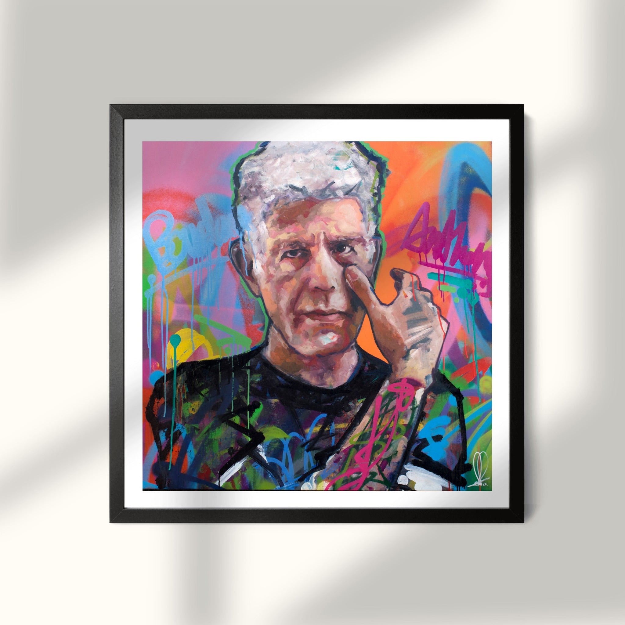 Anthony Bourdain- Fine Art Giclée Print