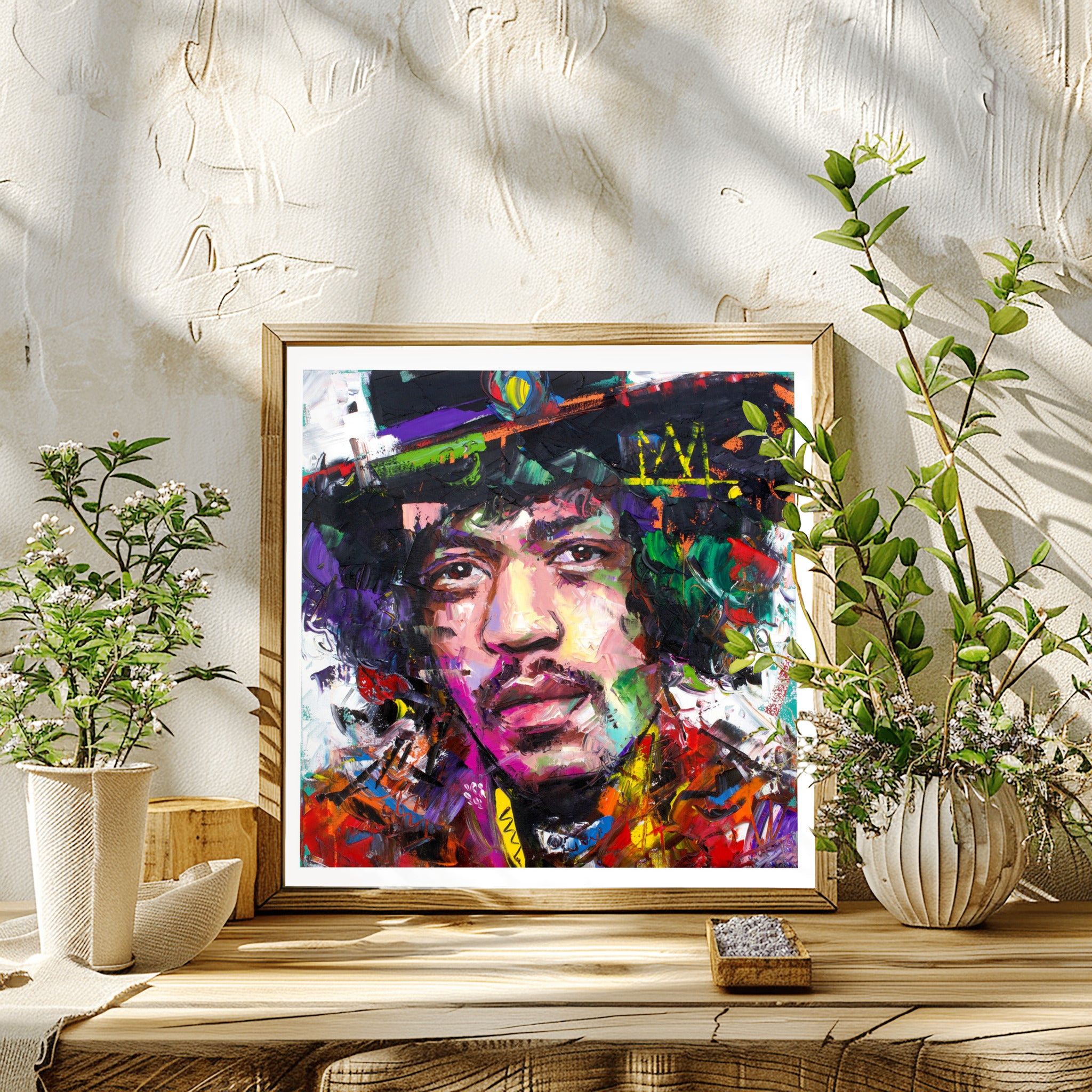 Jimi Hendrix- Fine Art Giclée Print