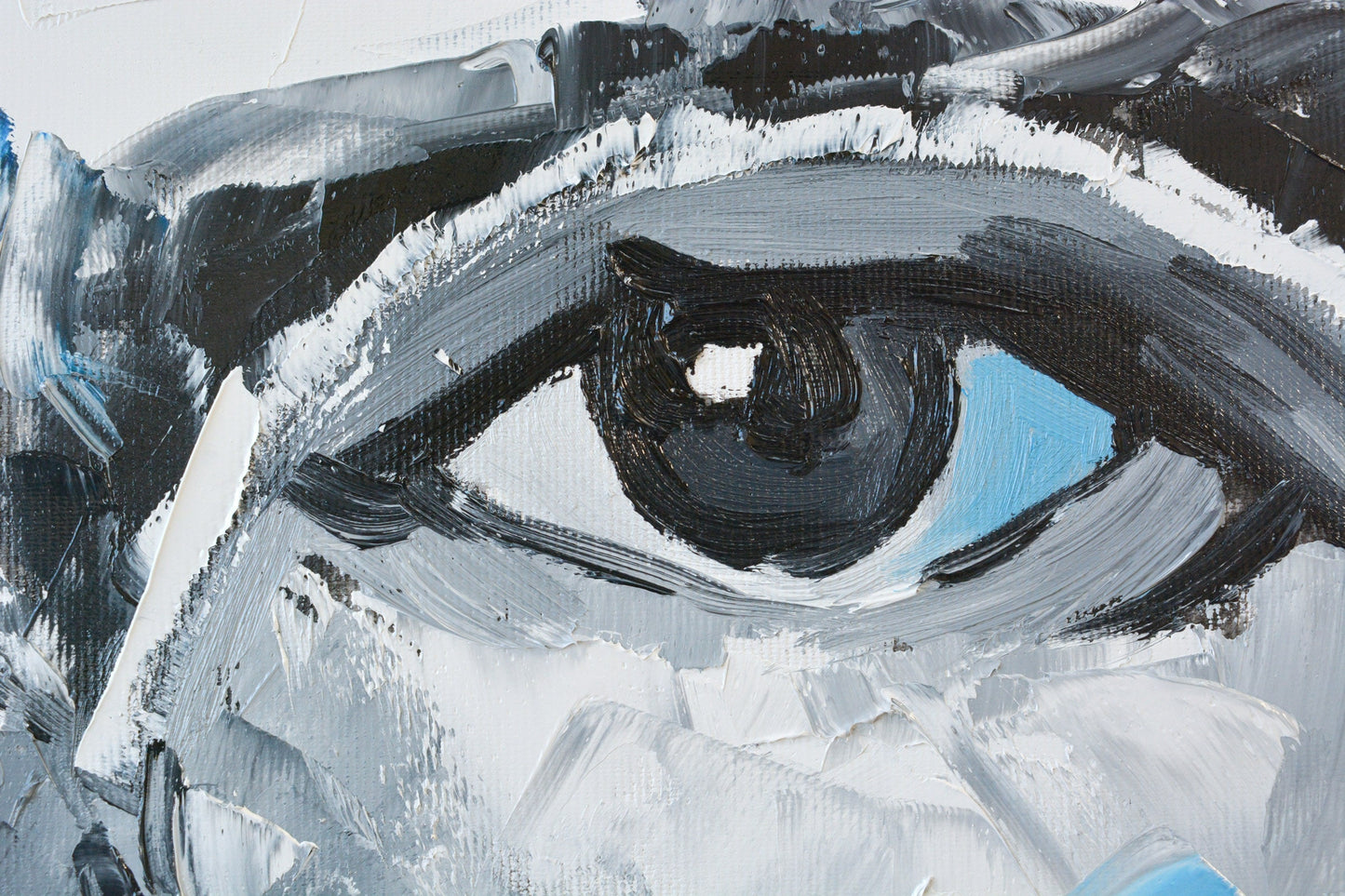 Steve Jobs hand-painted portrait - Richard Day Studio