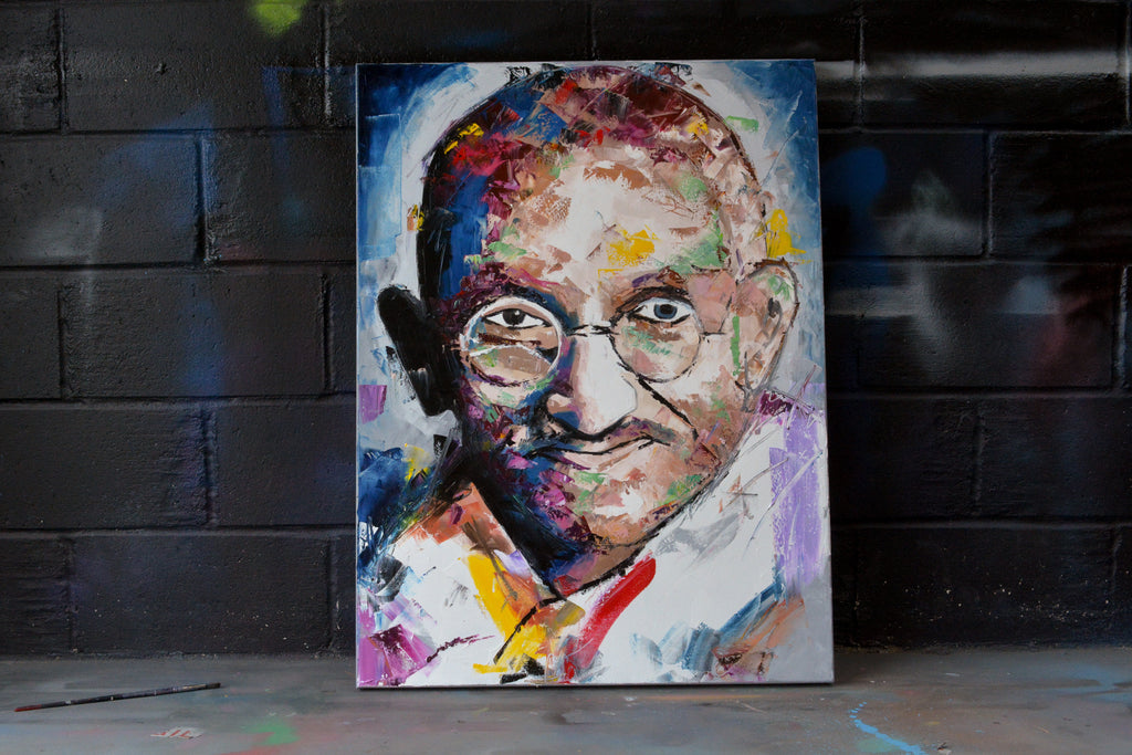 Mahatma Gandhi: Peace in Color