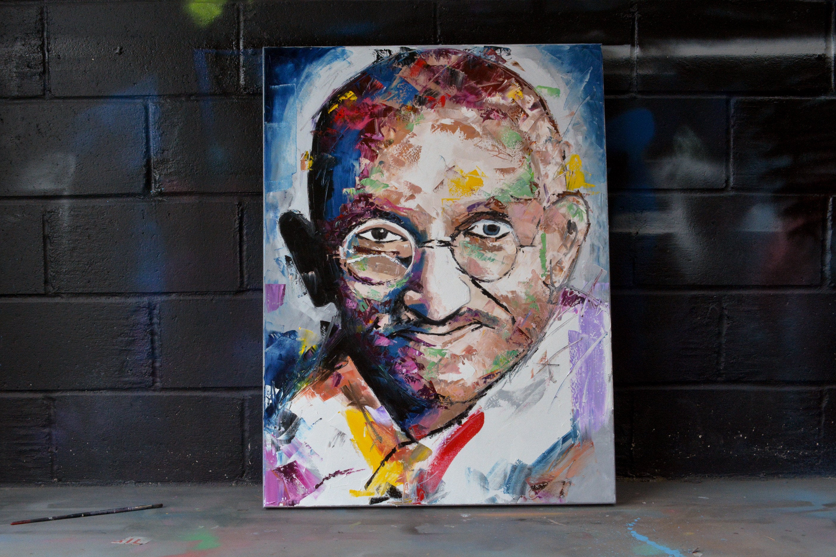 Mahatma Gandhi: Peace in Color