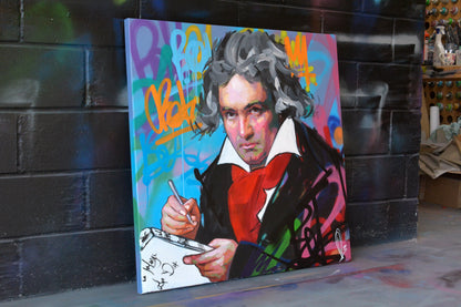 Beethoven portrait painting by Richard Day