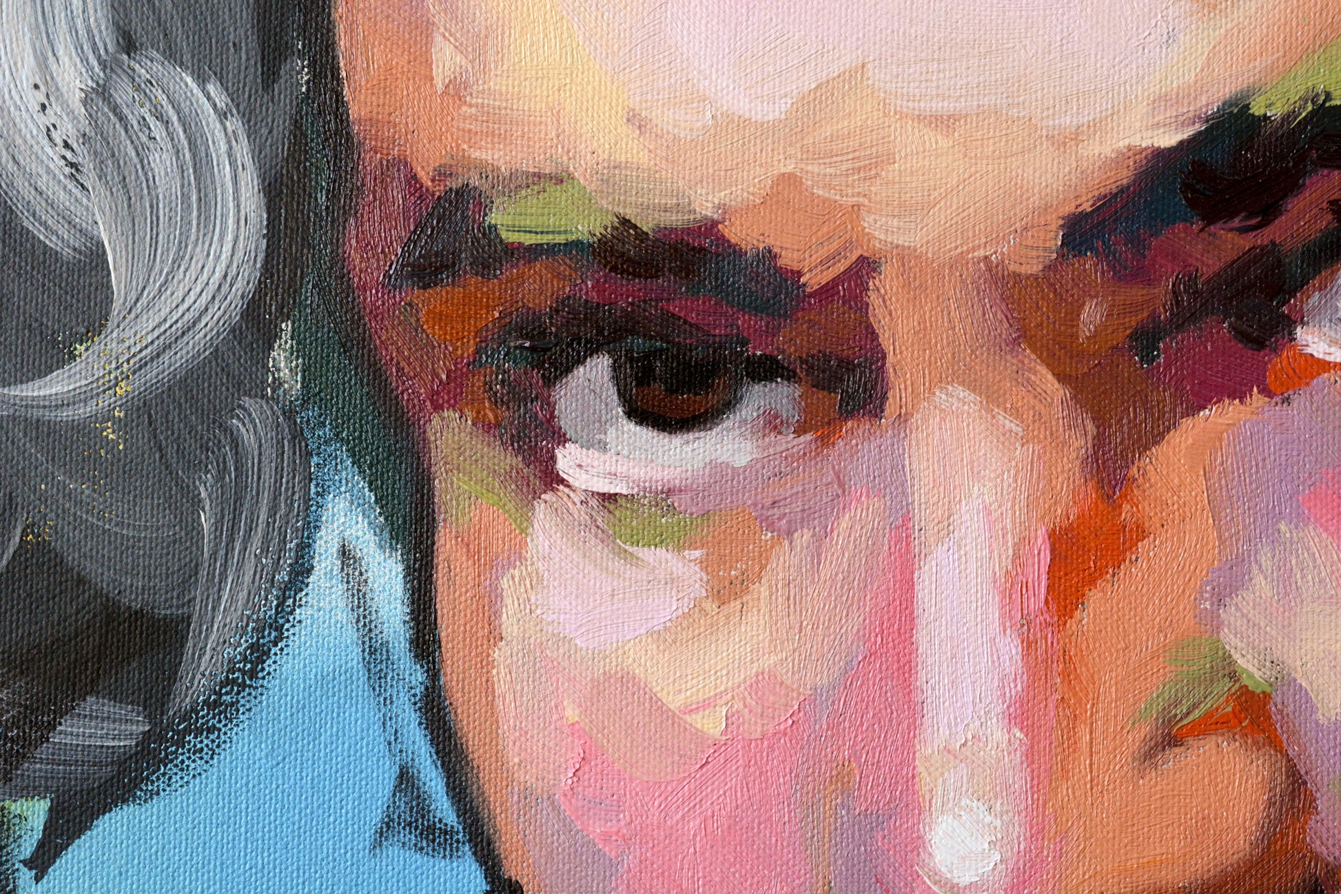 Beethoven hand-painted portrait - Richard Day Studio