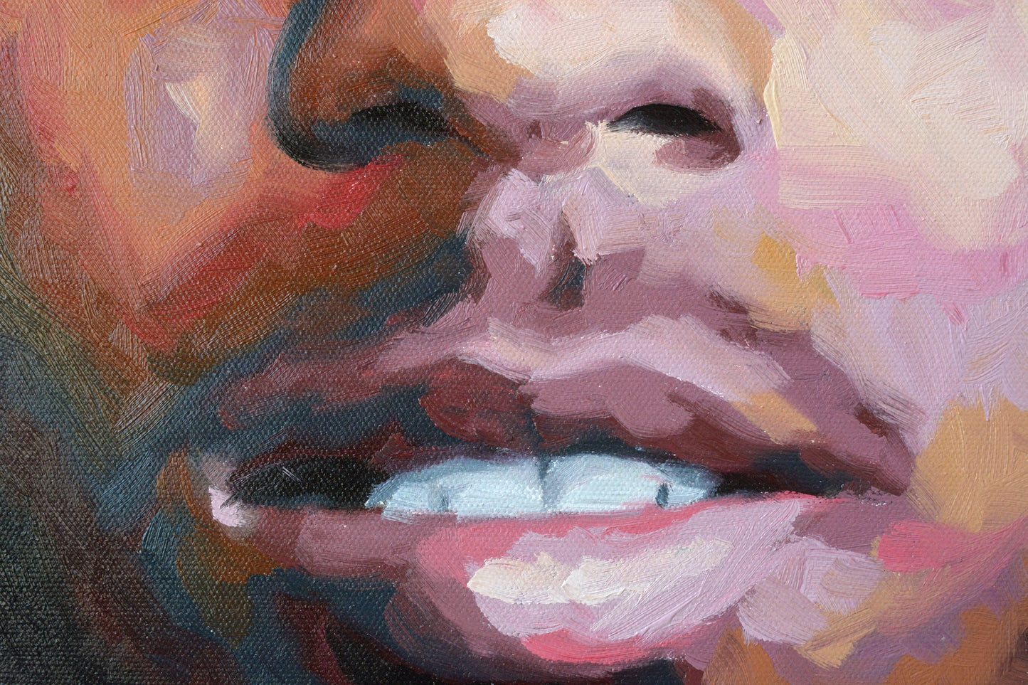 Kendrick Lamar hand-painted portrait - Richard Day Studio