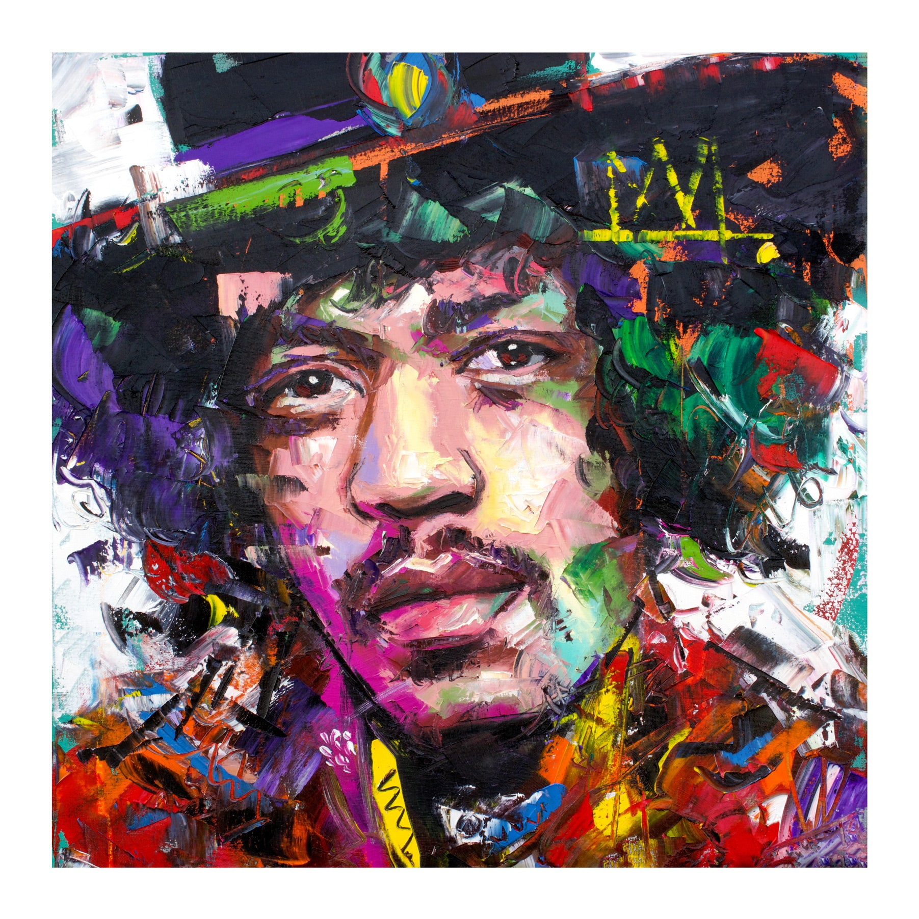Jimi Hendrix- Fine Art Giclée Print