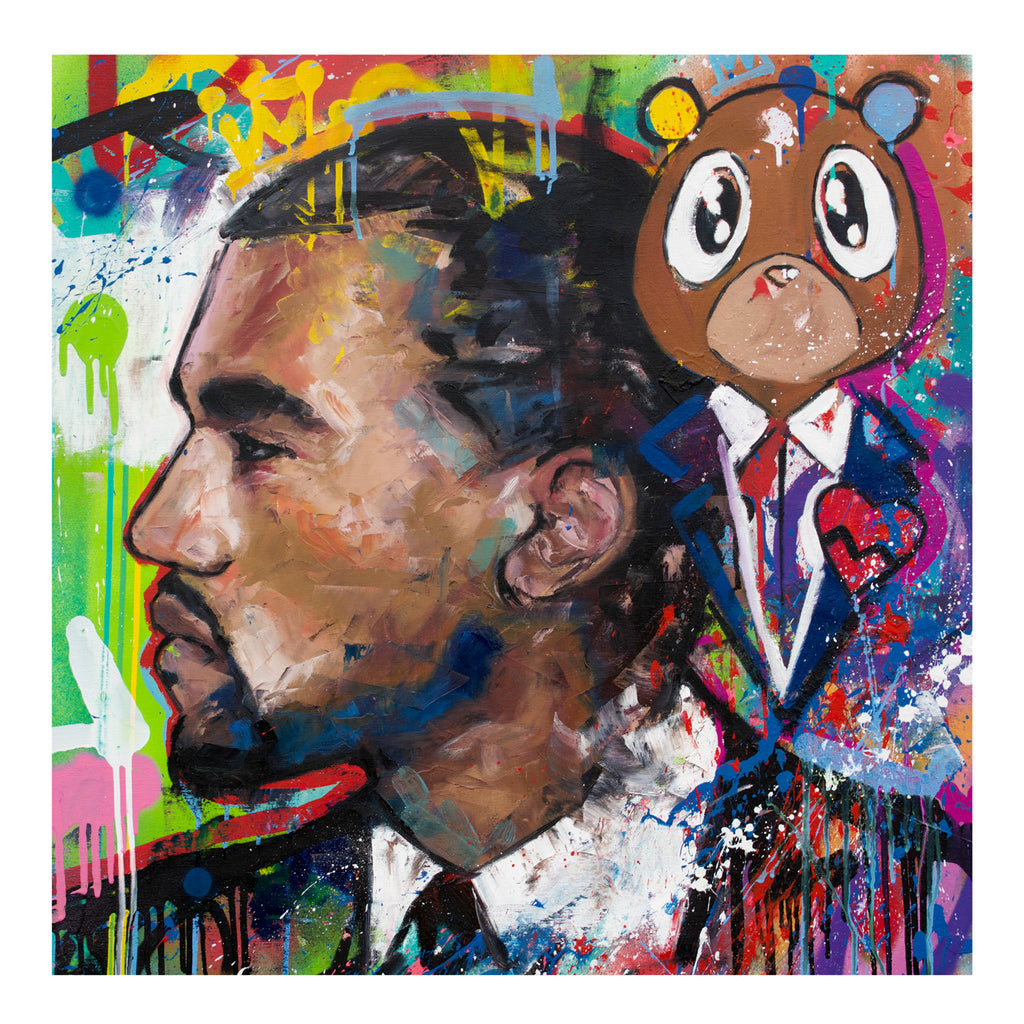 Kanye West- Fine Art Giclée Print