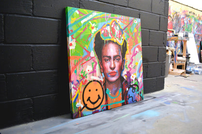 Frida Kahlo portrait painting by Richard Day