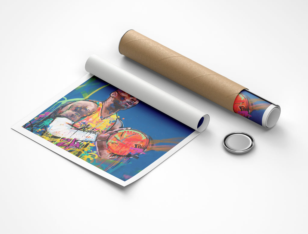 Kobe Bryant- Fine Art Giclée Print