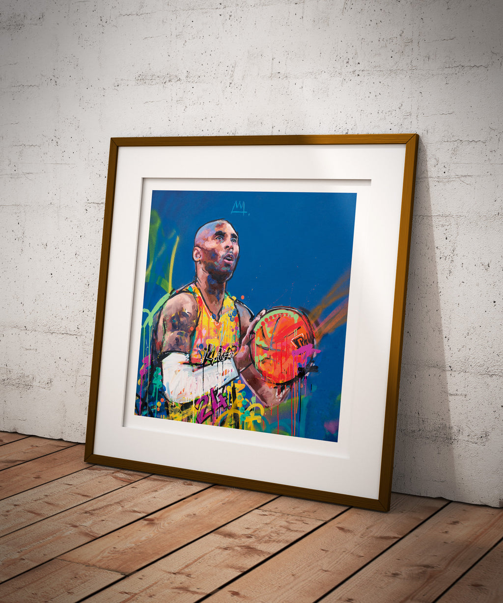 Kobe Bryant- Fine Art Giclée Print