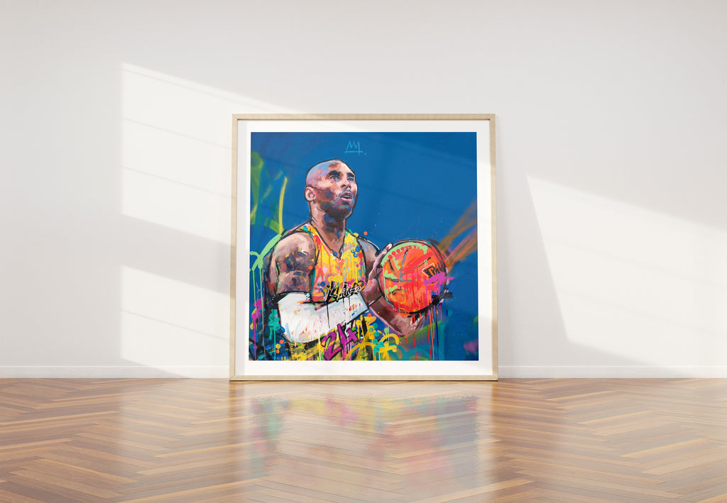 Kobe Bryant- Fine Art Giclée Print