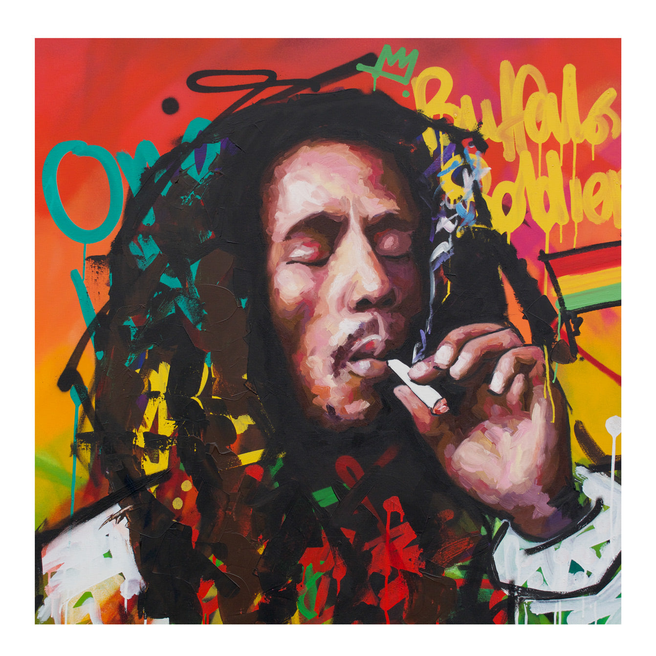 Bob Marley- Fine Art Giclée Print