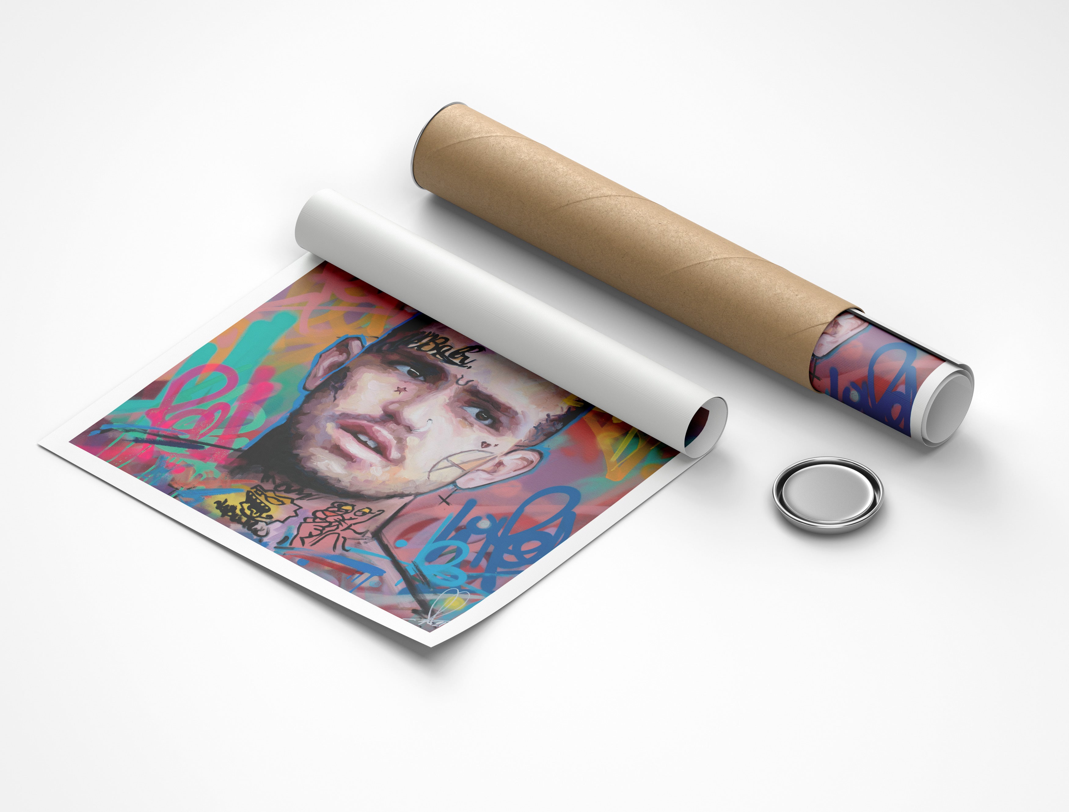 Lil Peep- Fine Art Giclée Print