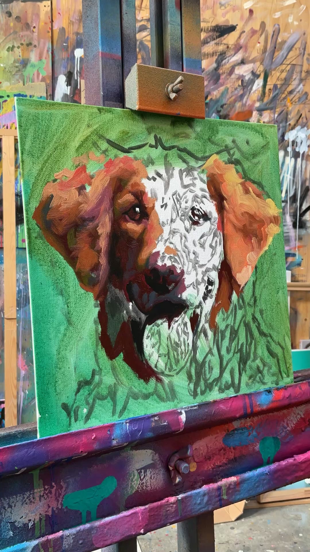 Pet Portrait Commission — Hand-Painted Original