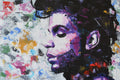 Prince original oil and acrylic painting on canvas by Richard Day